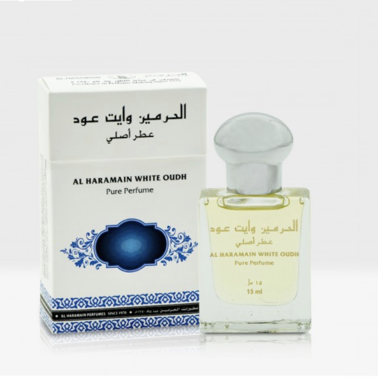 Al Haramain White Oudh Fragrance 15ml Roll on